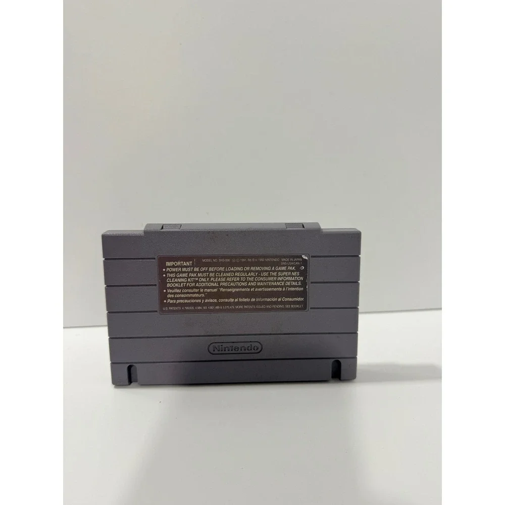 Nintendo Tetris & Dr. Mario SNES N/A Gray Good Player's Choice SNS-ATFE-USA-2